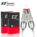 EZ Tattoo Needles Revolution Cartridge Needles Curved (Round) Magnum #10 0.30mm for system Tattoo Machines and grips20 pcs /box - BlackKoi Tattoo
