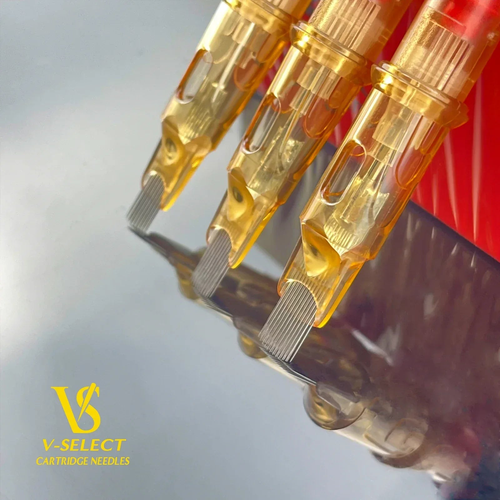 EZ V-Select Tattoo Cartridge Needles #10 0.30mm bugpin Curved Magnum Round Magnum Disposable Tattoo Needle Supplies 20pcs/Box - BlackKoi Tattoo