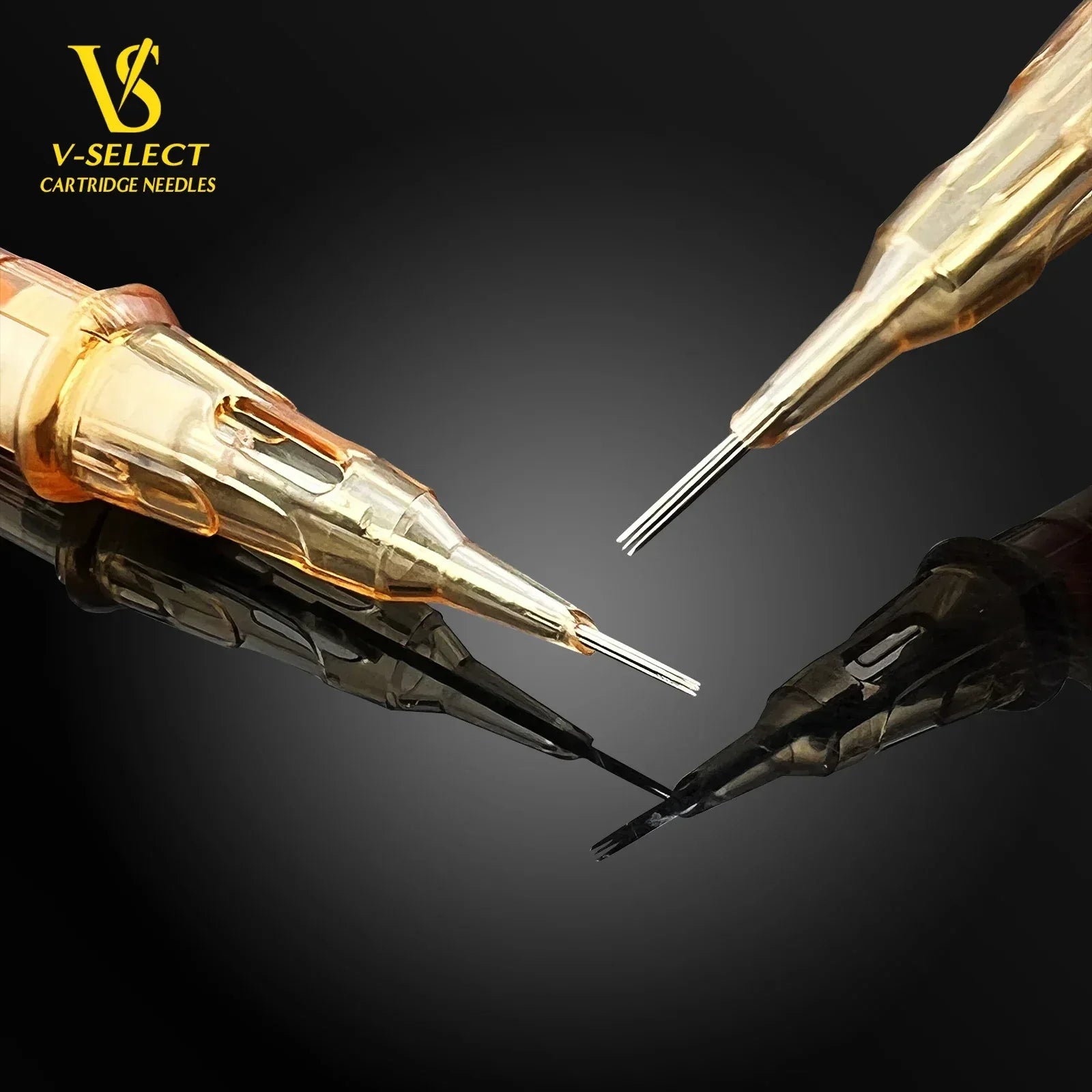 EZ V-Select Cartridge Tattoo Needles #10 0.30mm Round Shader Tattoo Needles for Cartridge Tattoo Machine Grips 20 pcs/Box BLACKKOI - BlackKoi Tattoo