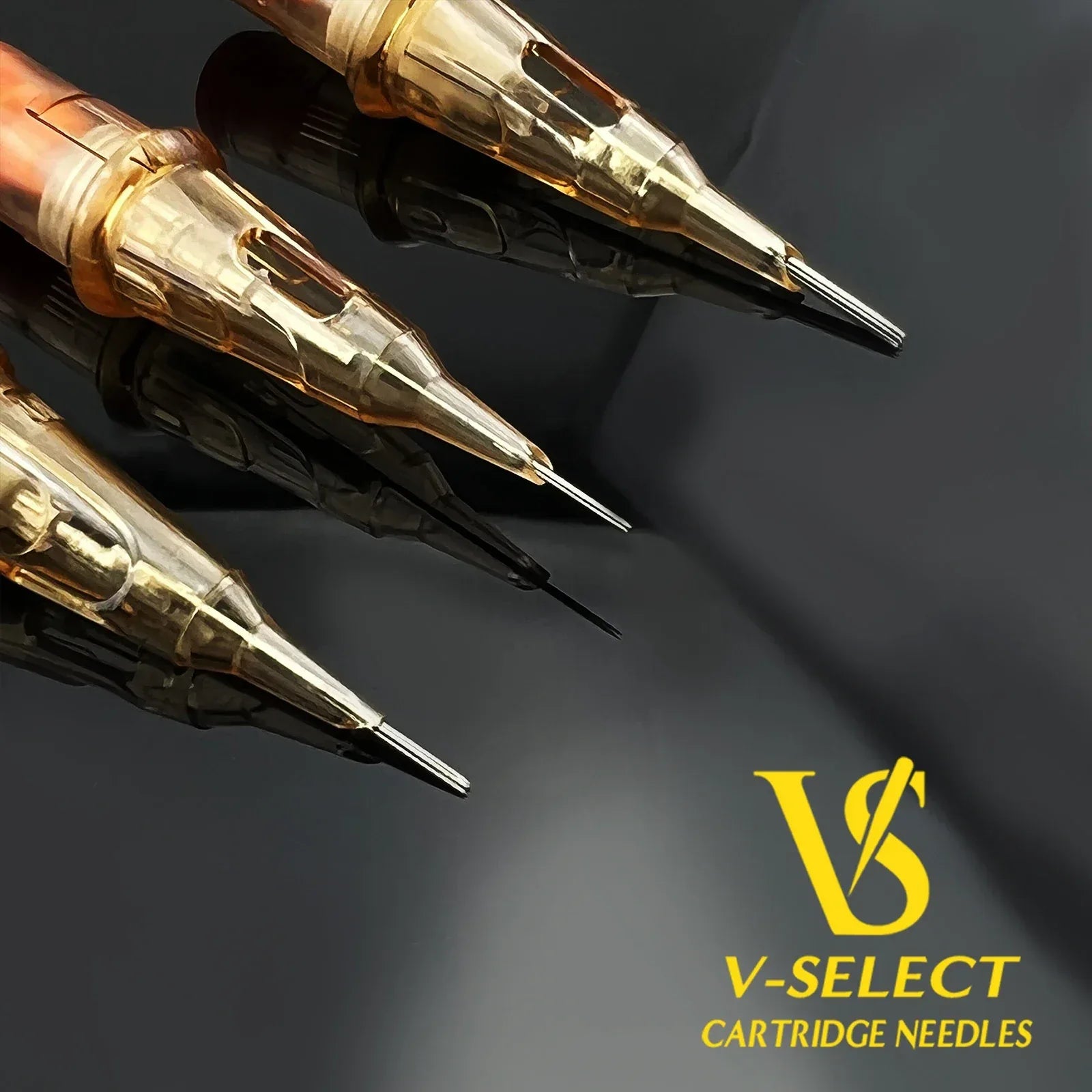 EZ V-Select Cartridge Tattoo Needles #10 0.30mm Round Shader Tattoo Needles for Cartridge Tattoo Machine Grips 20 pcs/Box BLACKKOI - BlackKoi Tattoo